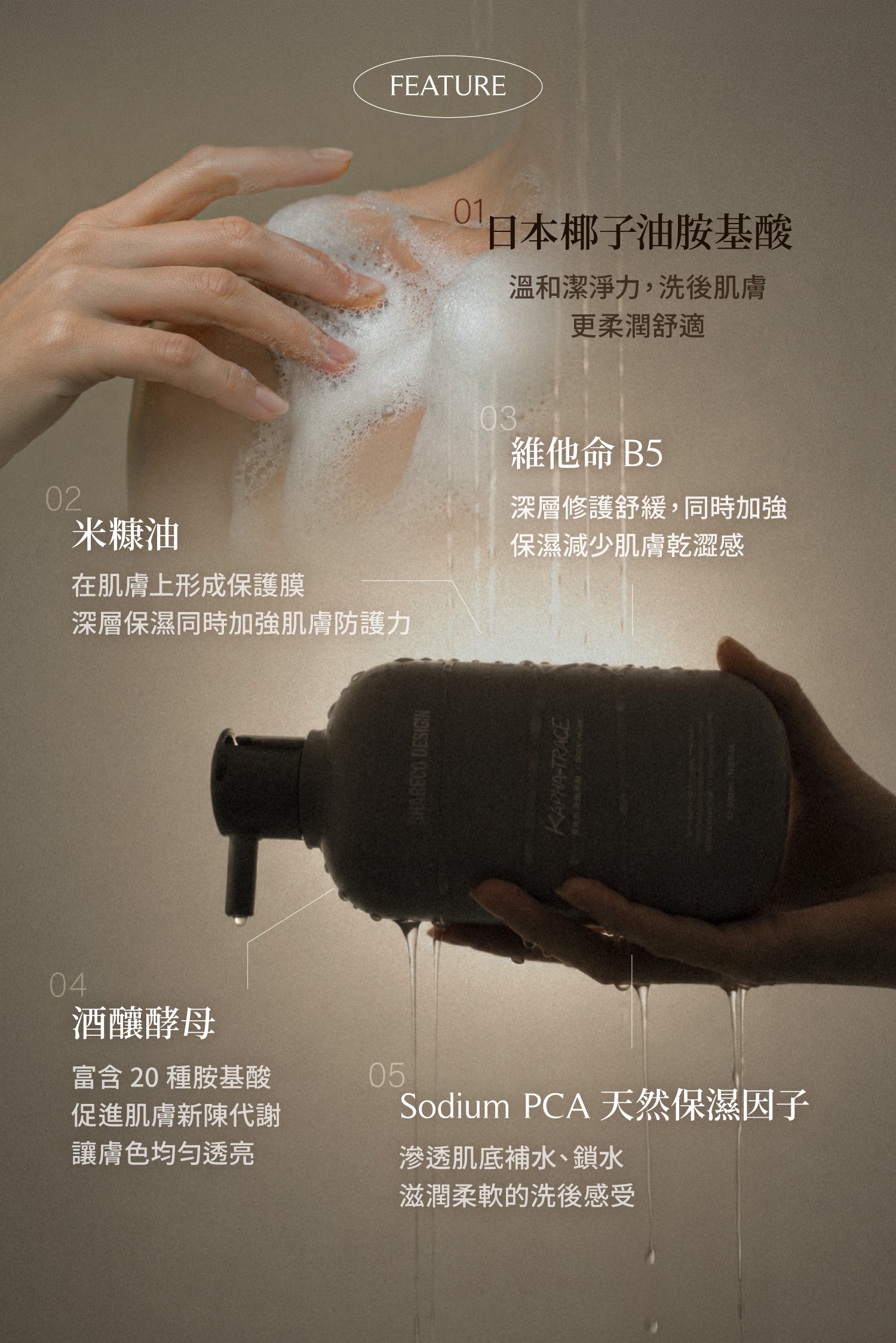 杉林果泉/香氛沐浴露 KAPHA-TRACE|500ml