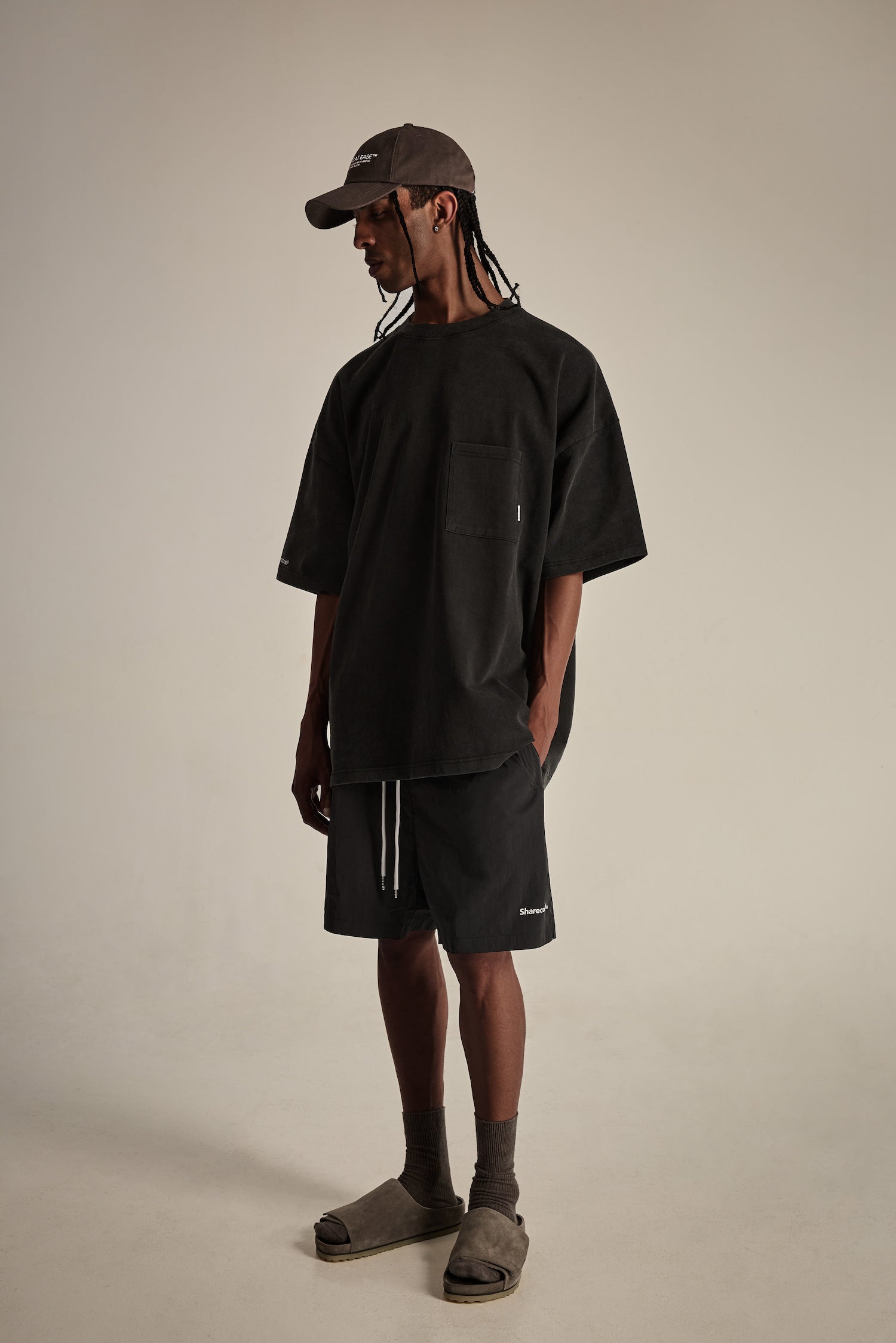 LOGO NYLON SHORTS 尼龍短褲 - SHARECO DESIGN