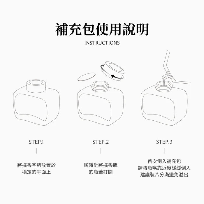 朝霧擴香 AFTER-THE-FOG|450ML 補充包 - SHARECO DESIGN
