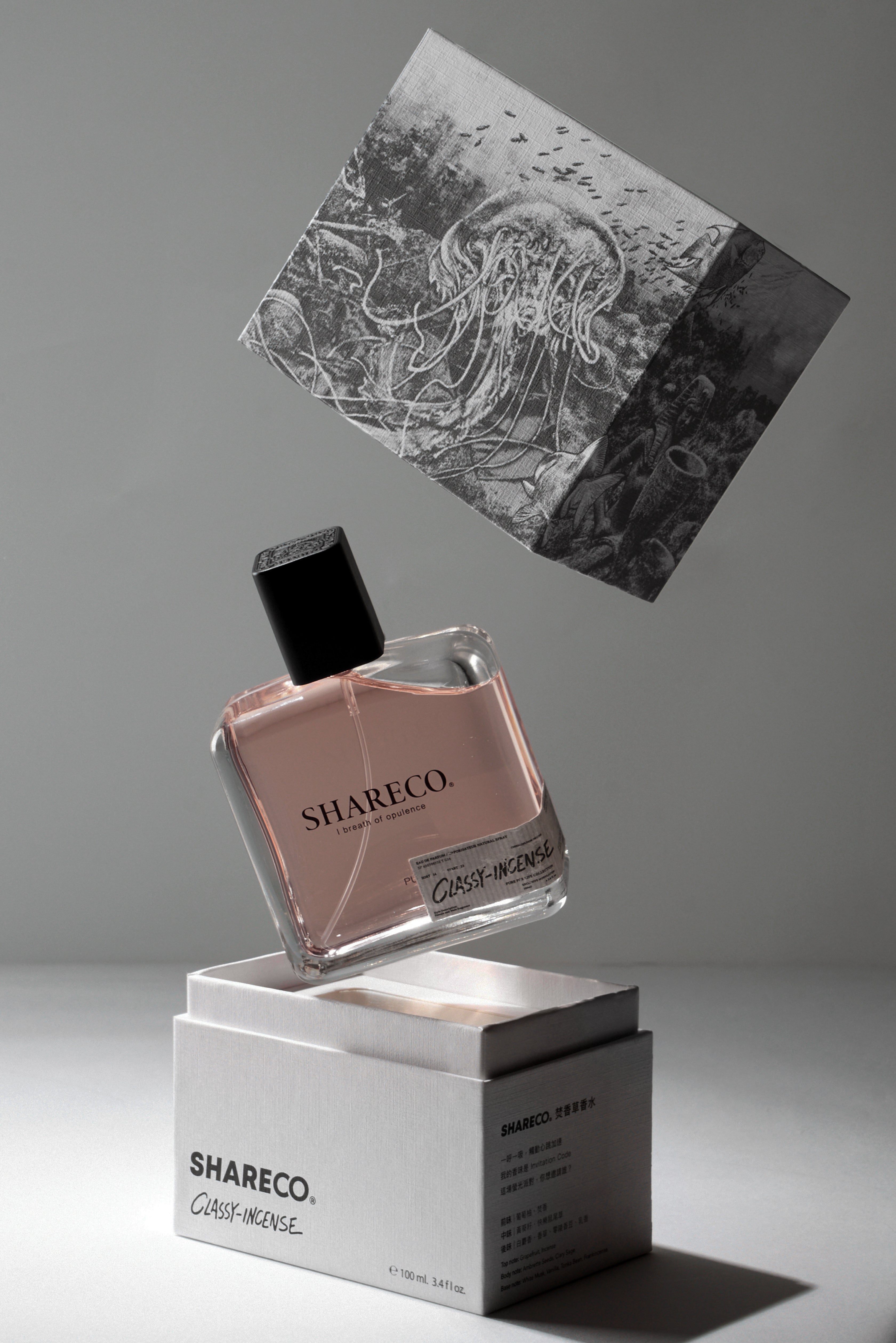 焚香草香水 CLASSY-INCENSE|100ML - SHARECO DESIGN
