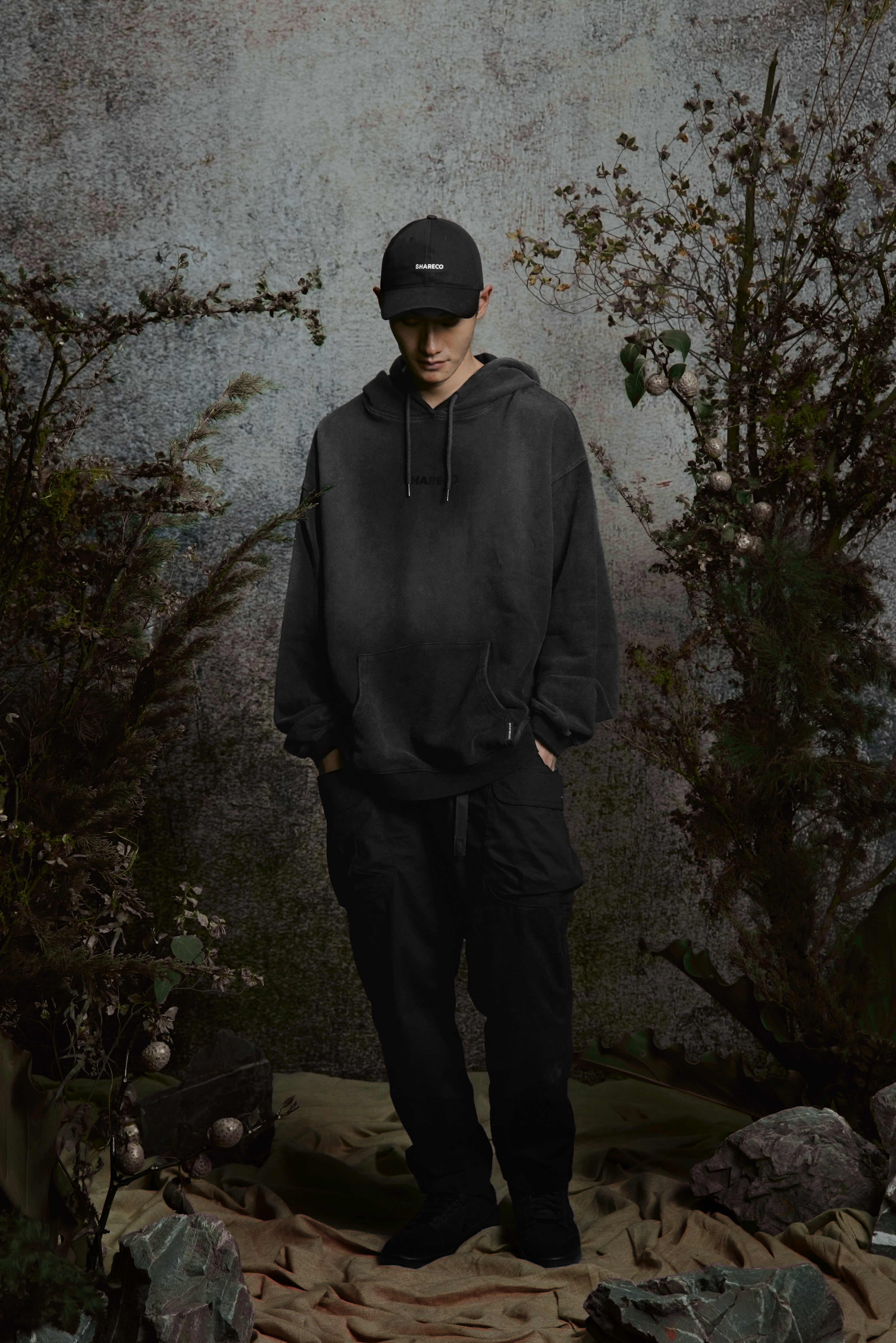 WASHED LOGO HOODIE 水洗 LOGO 帽TEE - SHARECO DESIGN