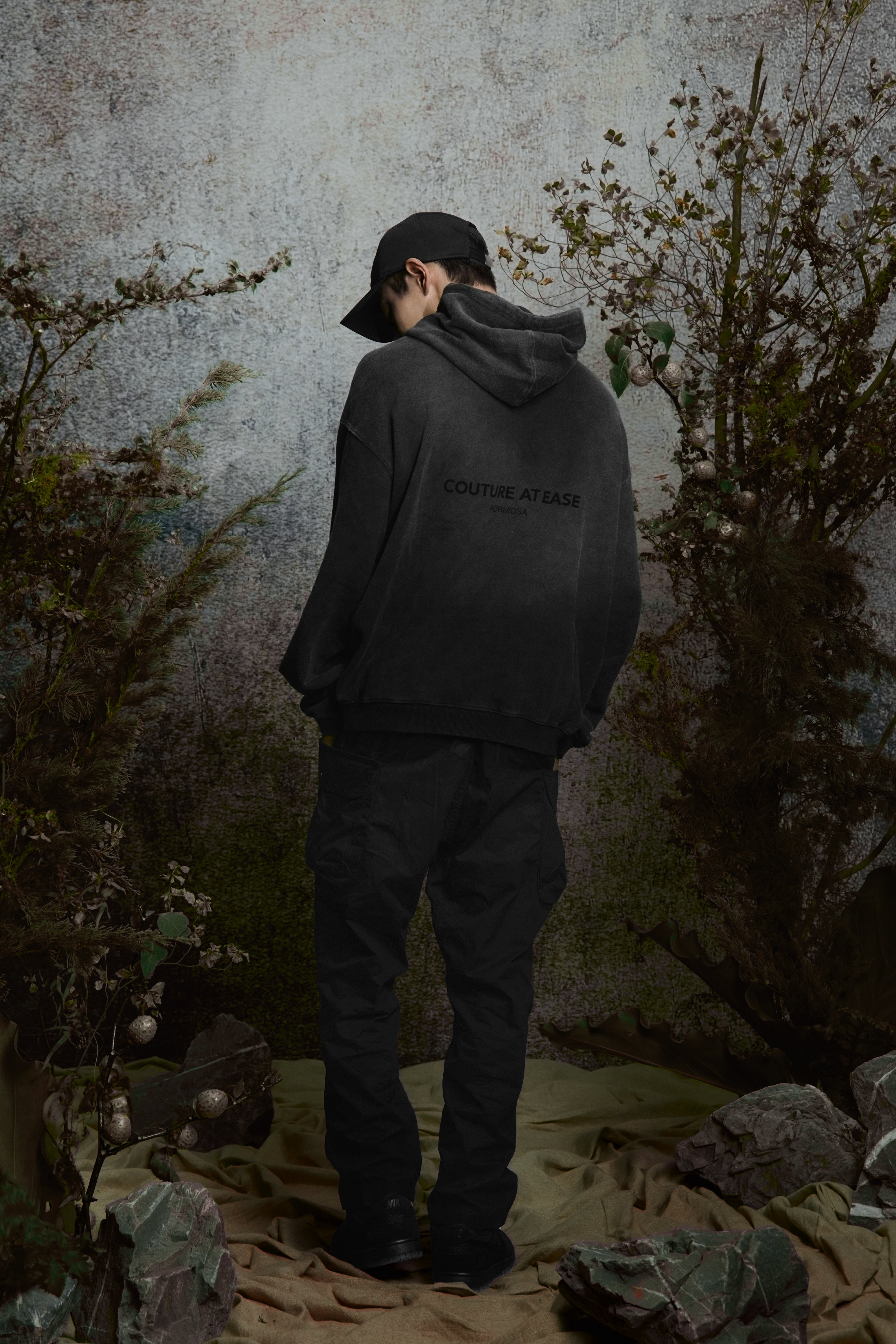 WASHED LOGO HOODIE 水洗 LOGO 帽TEE - SHARECO DESIGN