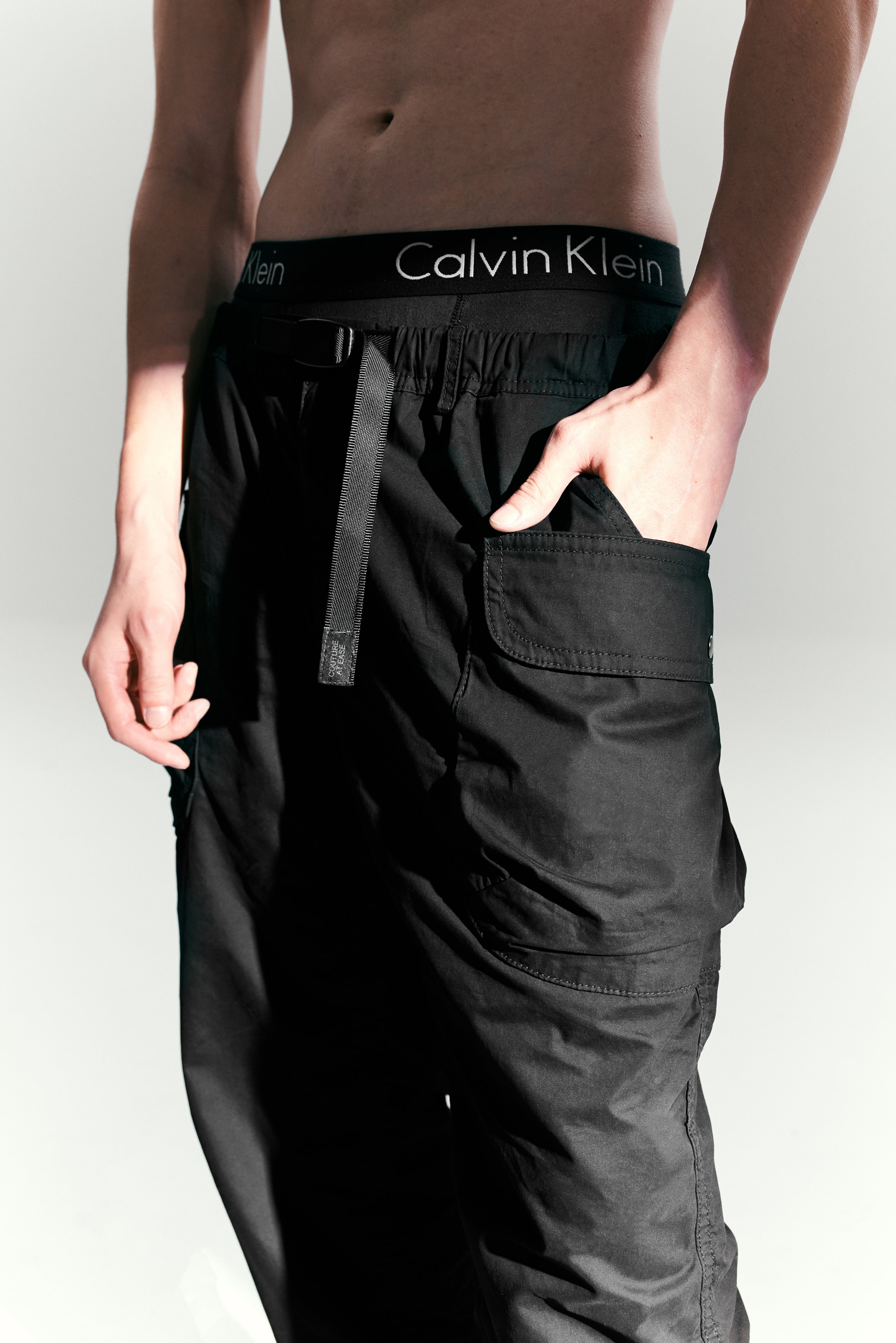 BIG POCKET TAPERED PANTS 大口袋工裝長褲 - SHARECO DESIGN