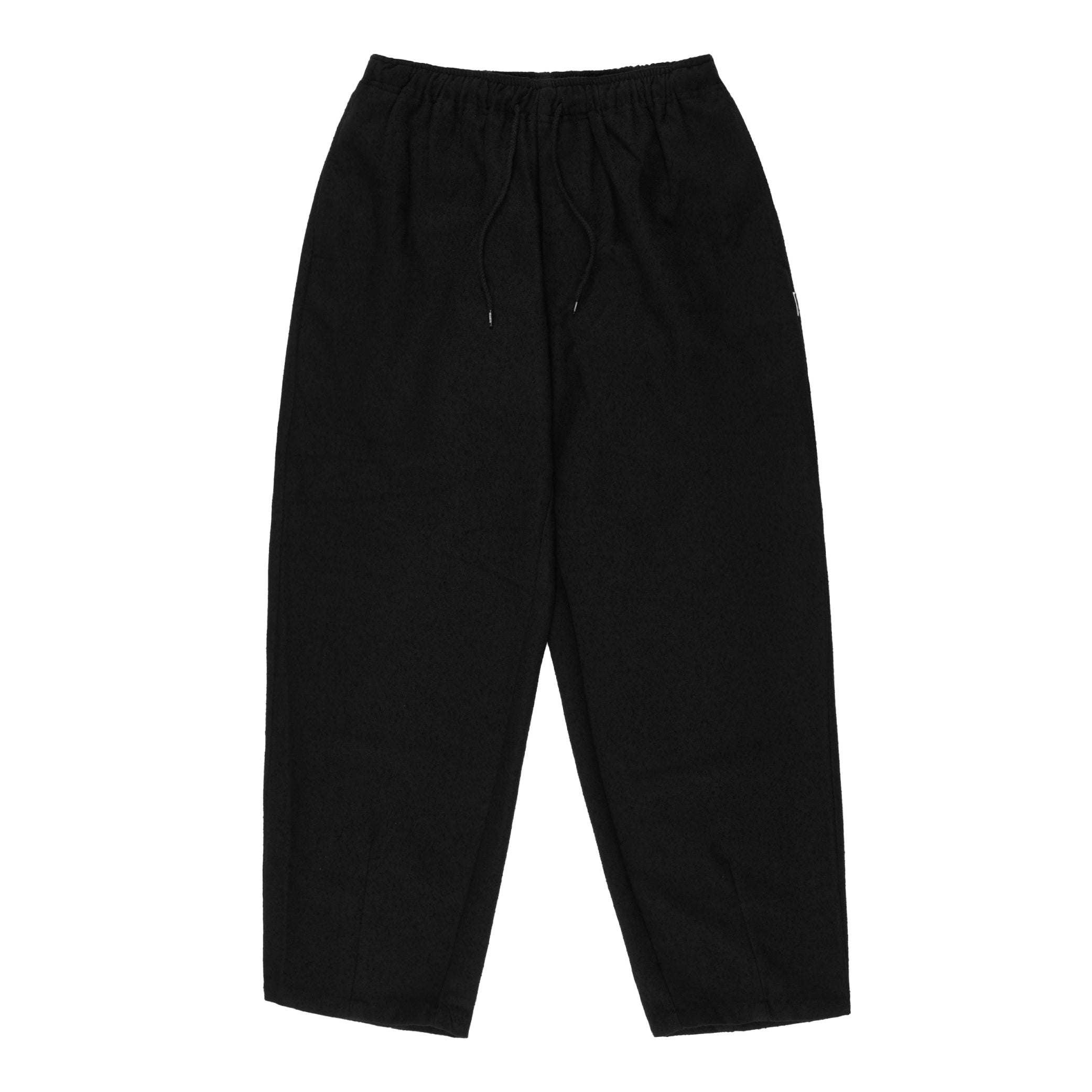 POLYESTER STRAIGHT PANTS 抽繩直筒寬褲