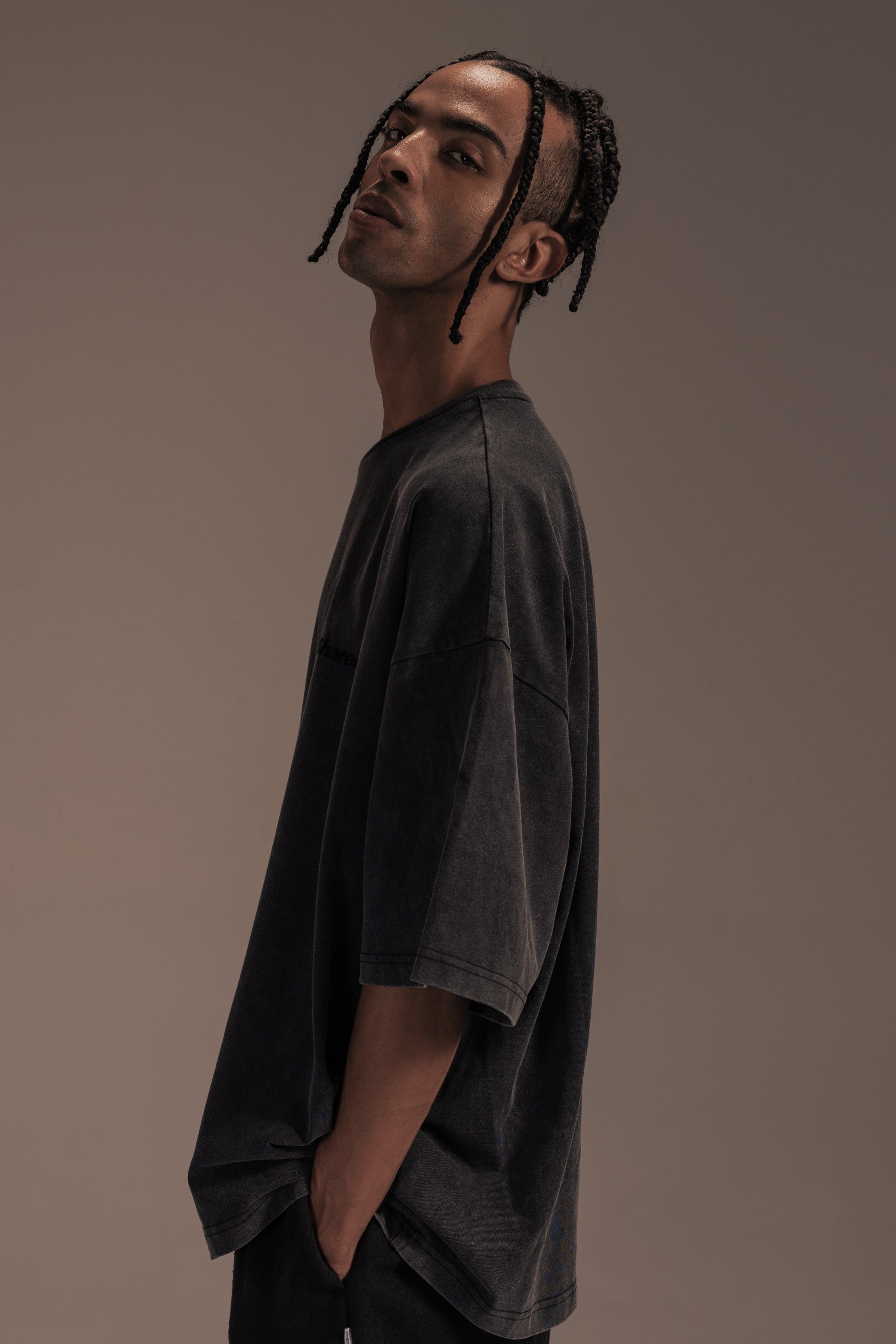 “SHARECOLIFE” WASHED BOXY TEE 水洗短 TEE