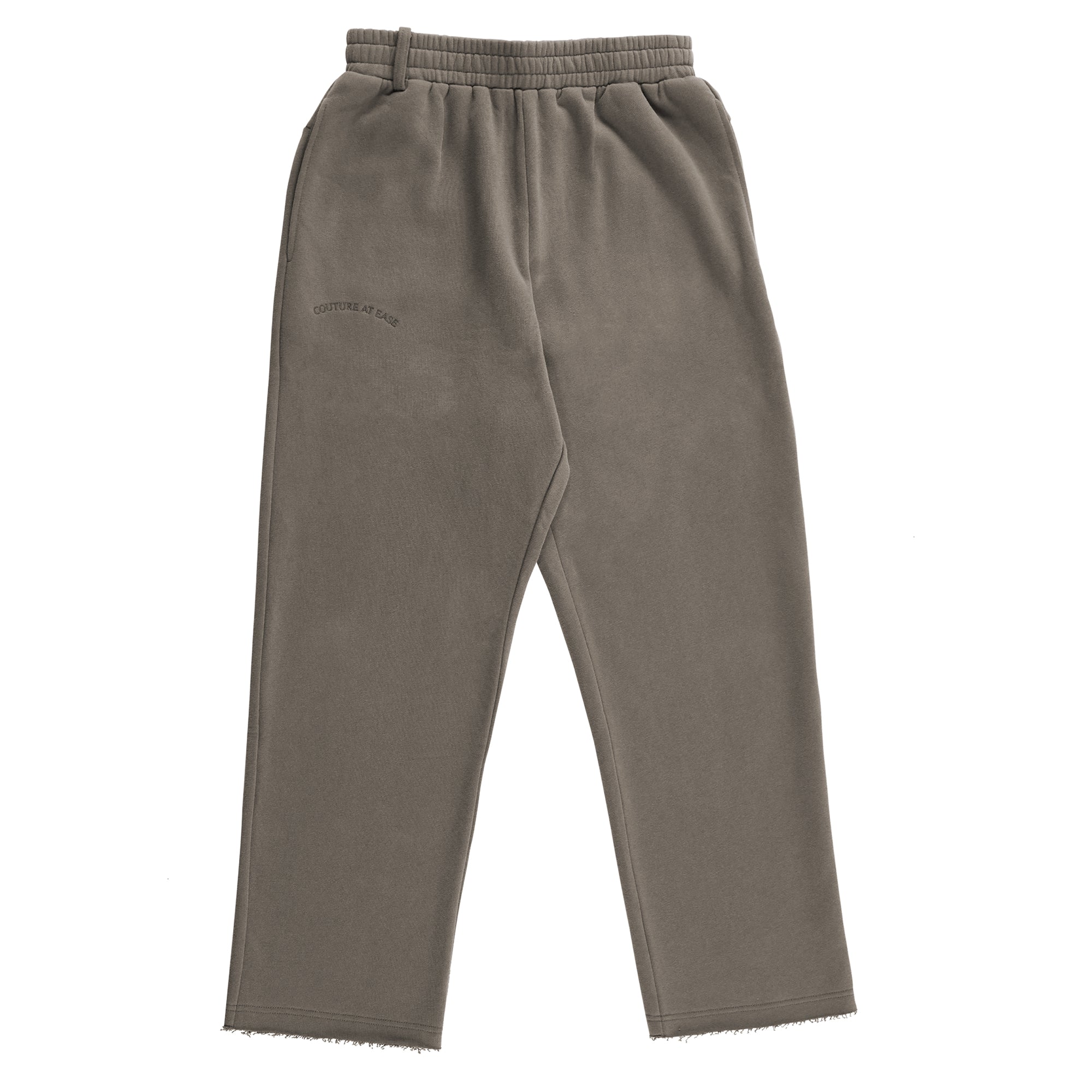 “CAE”WASHED WIDE LEG SWEATPANTS 水洗直筒棉寬褲 - SHARECO DESIGN