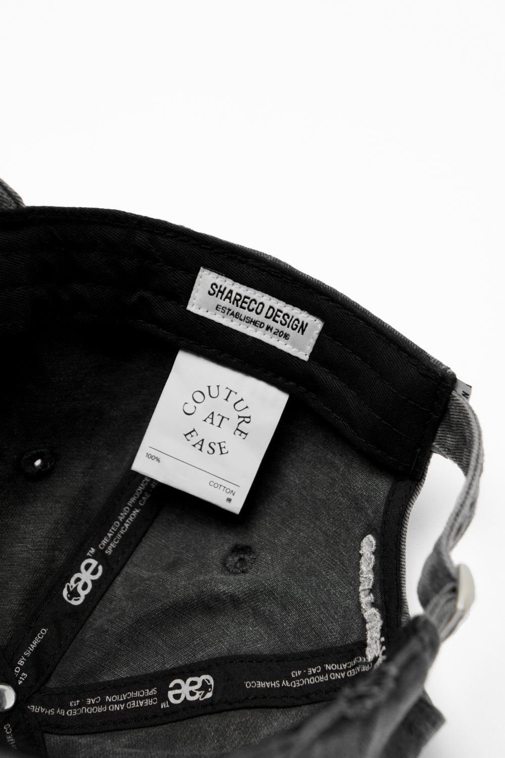 “SHARECOLIFE” 破壞水洗棒球帽