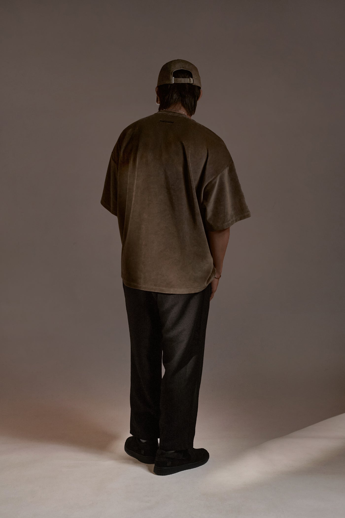 “CAE” VELOUR TEE 絲絨短 TEE