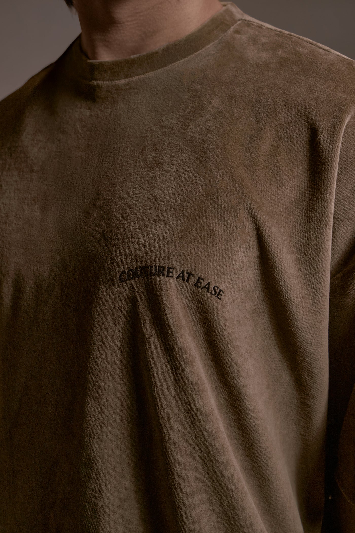 “CAE” VELOUR TEE 絲絨短 TEE