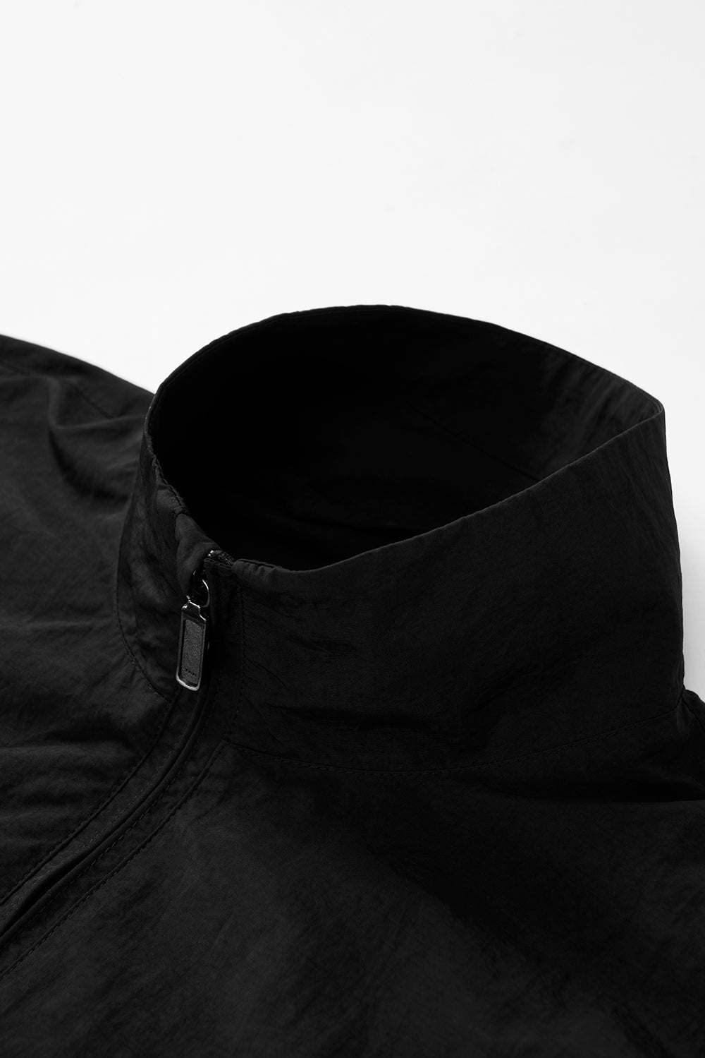 POLYESTER ZIP JACKET 立領拉鍊夾克