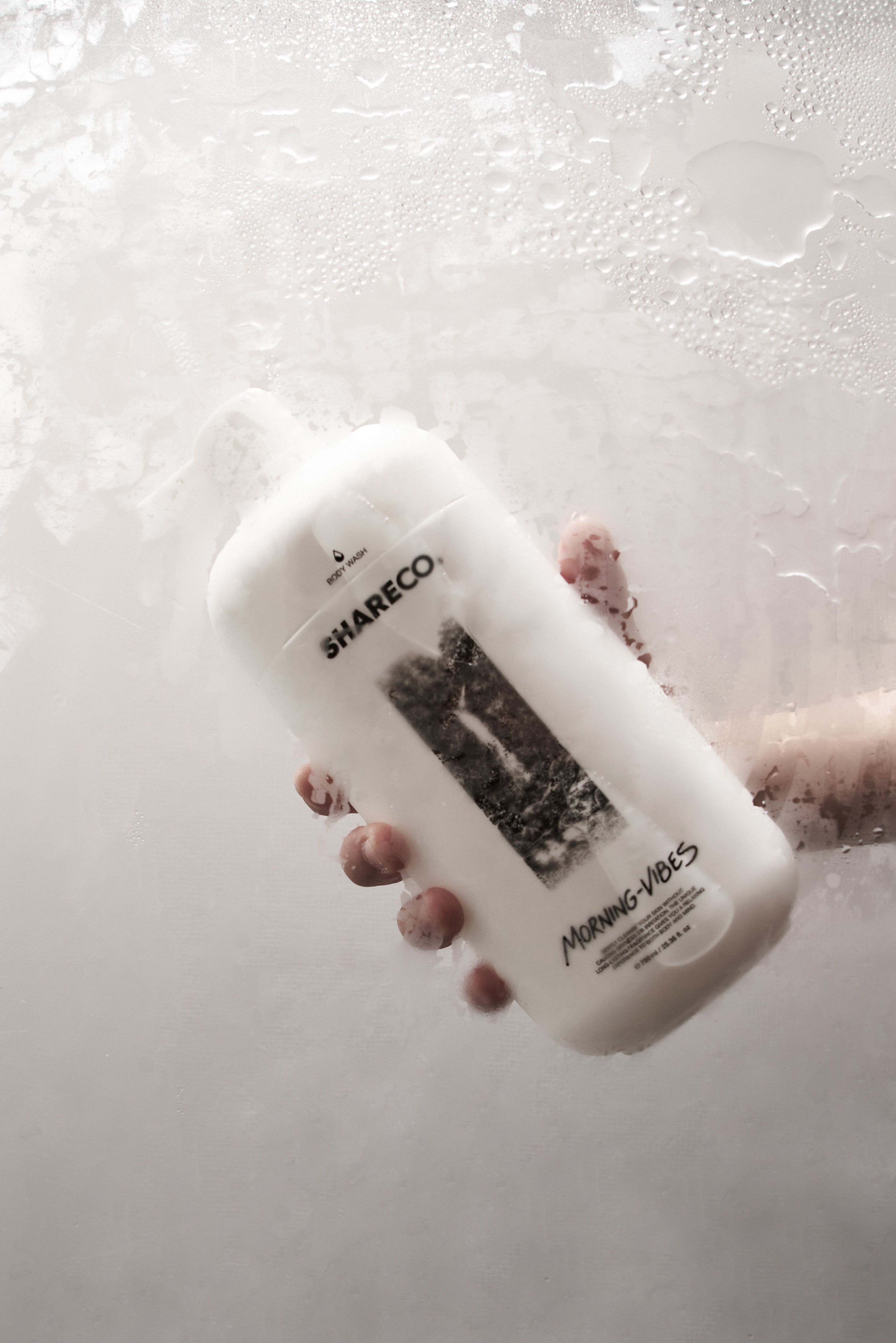 雪松麝香沐浴膠 MORNING-VIBES|750ml 瓶裝款 - SHARECO DESIGN