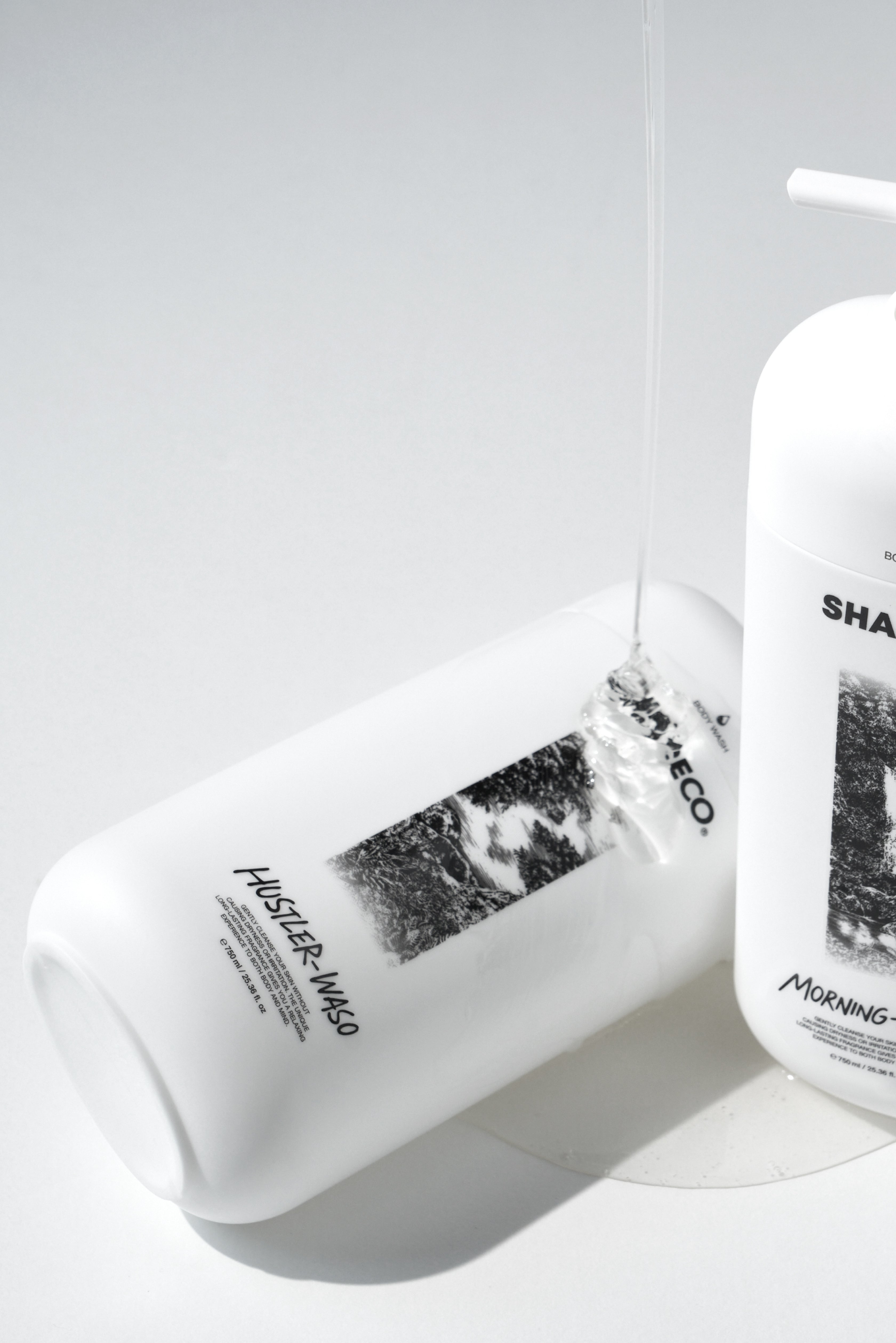 菸草香沐浴膠 HUSTLER-WASO|750ml 瓶裝款 - SHARECO DESIGN