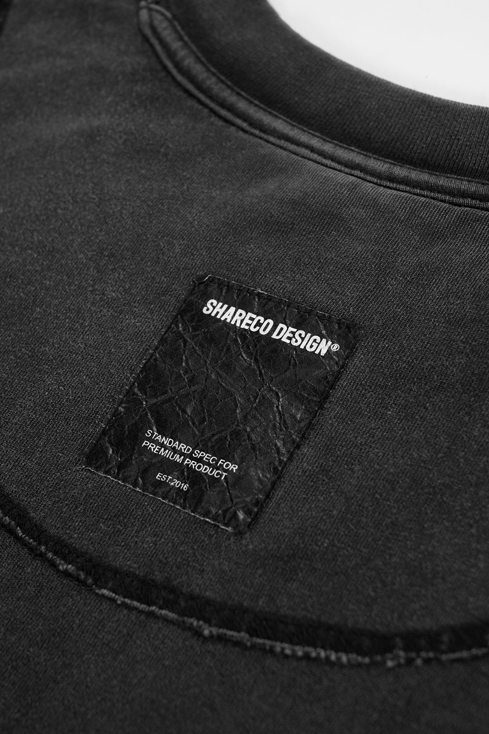 REVERSIBLE WASHED LONG SLEEVE TEE 雙面水洗薄長袖