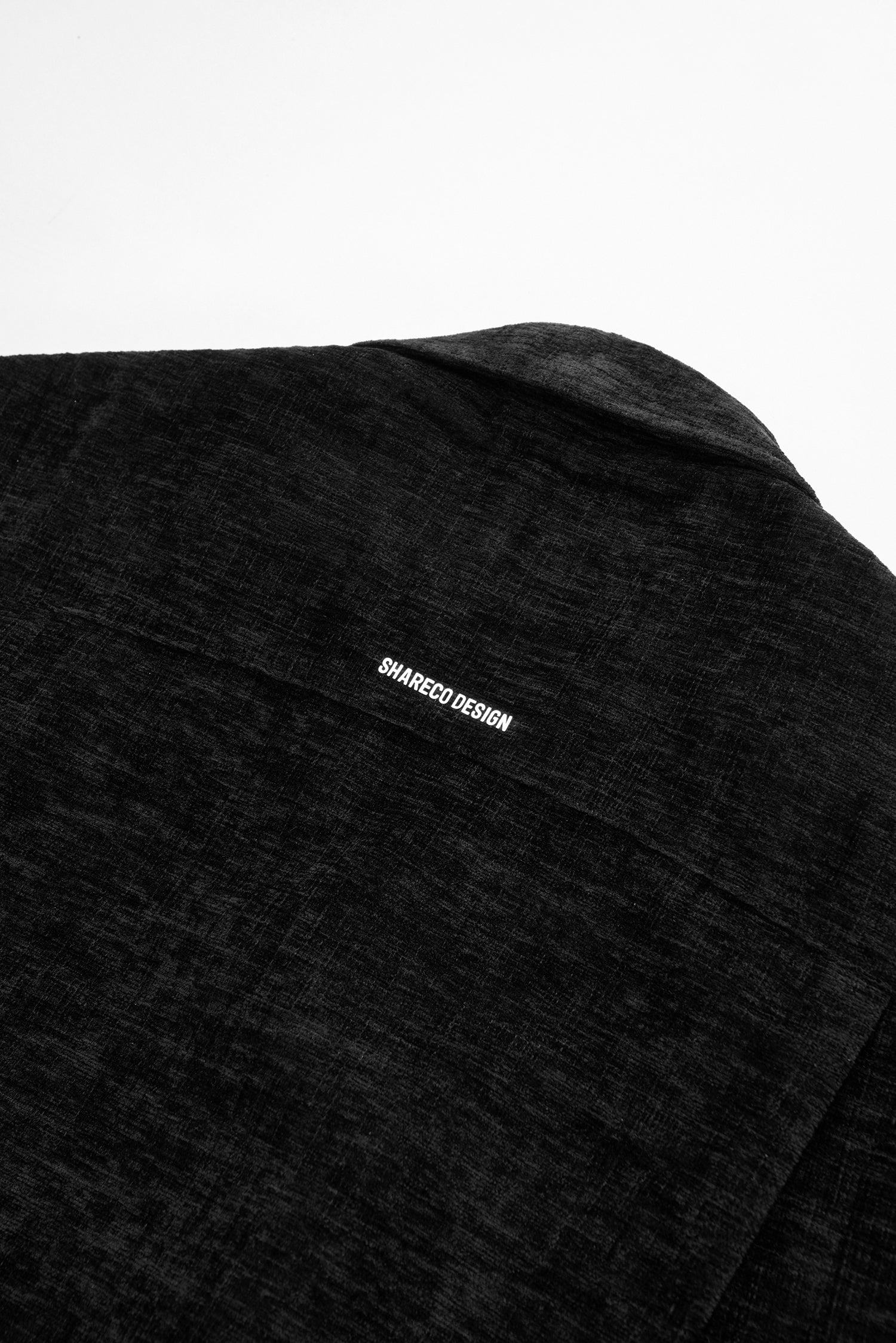 VELVET SHORT SLEEVE SHIRT 條絨寬版襯衫 - SHARECO DESIGN