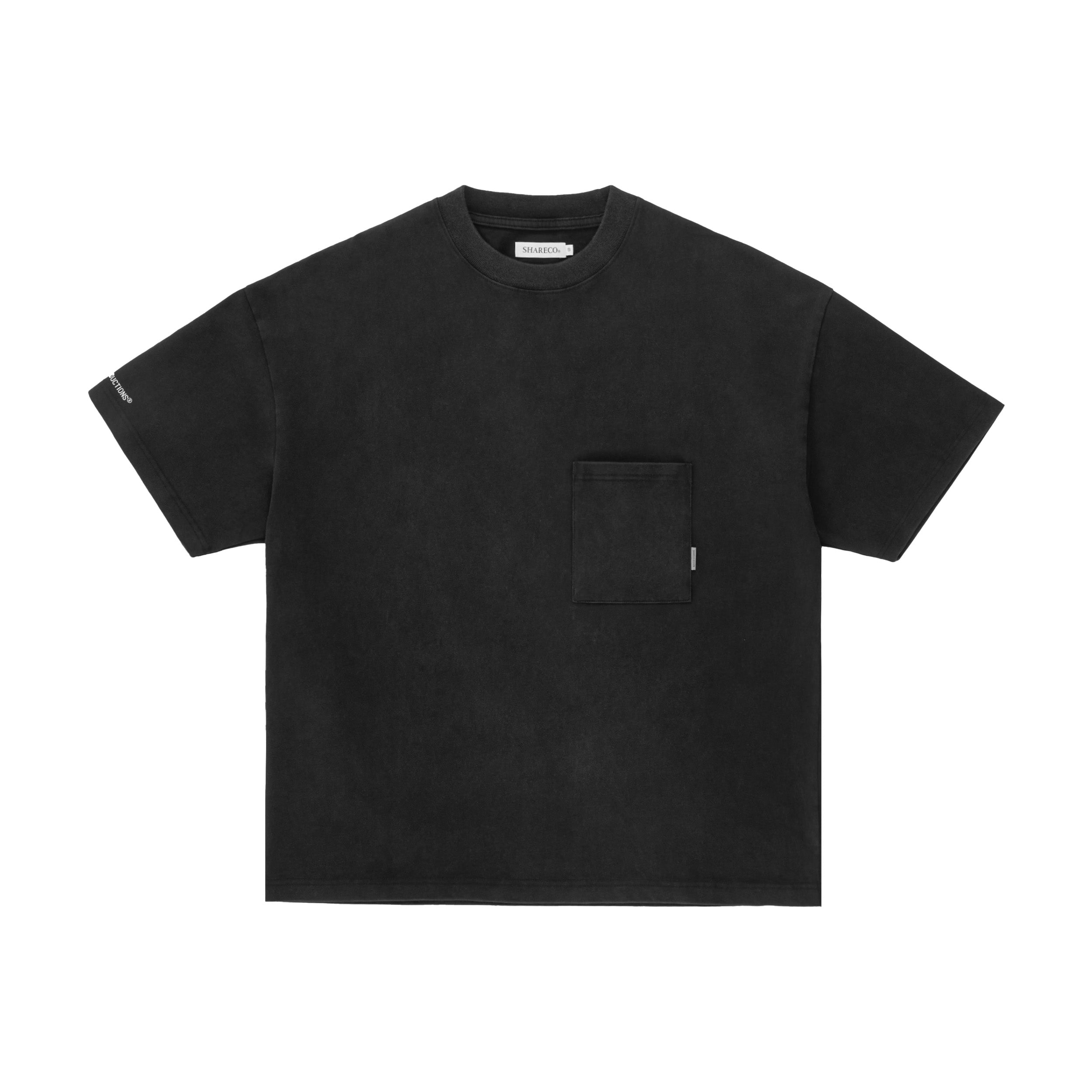WASHED POCKET TEE 水洗口袋短 TEE - SHARECO DESIGN