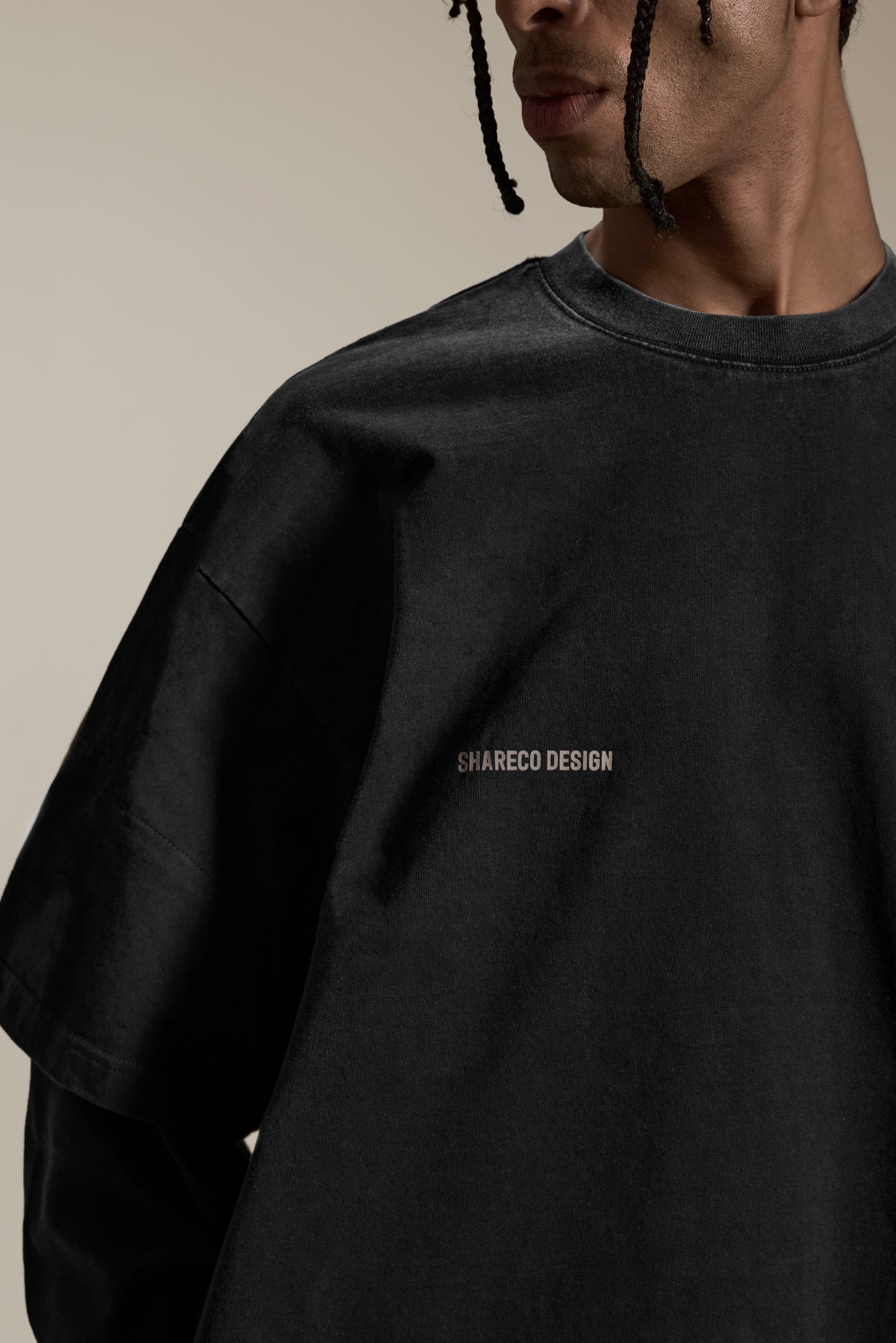 REVERSIBLE WASHED LONG SLEEVE TEE 雙面水洗薄長袖