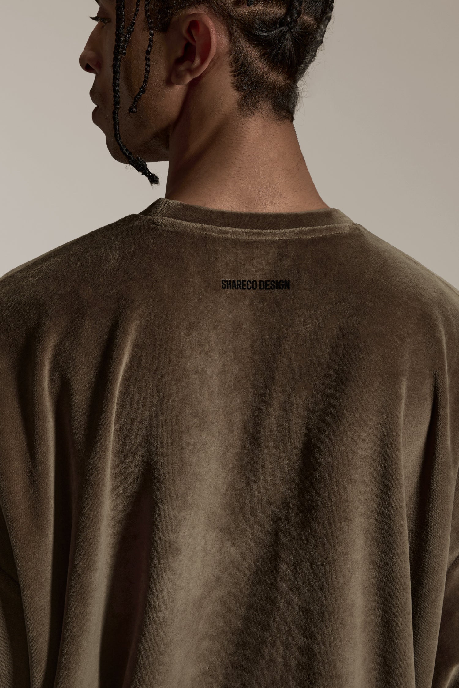 “CAE” VELOUR TEE 絲絨短 TEE