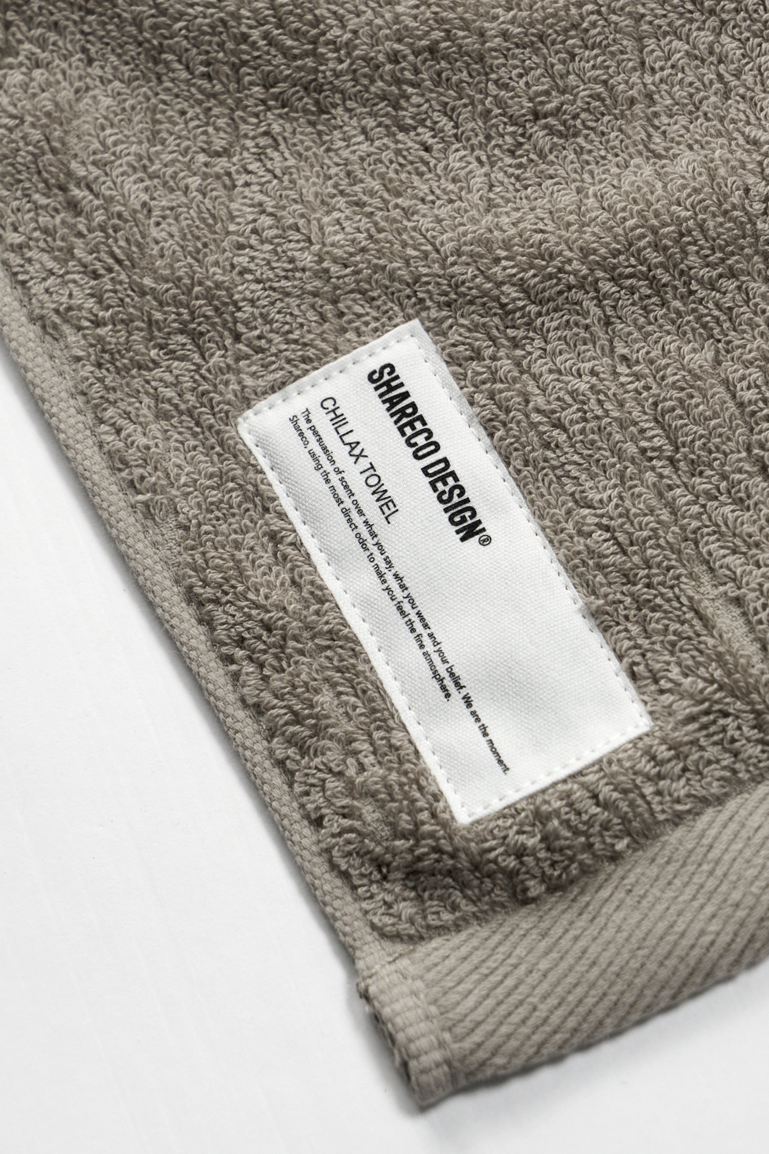 COTTON BATH TOWEL 純棉短浴巾|淺棕