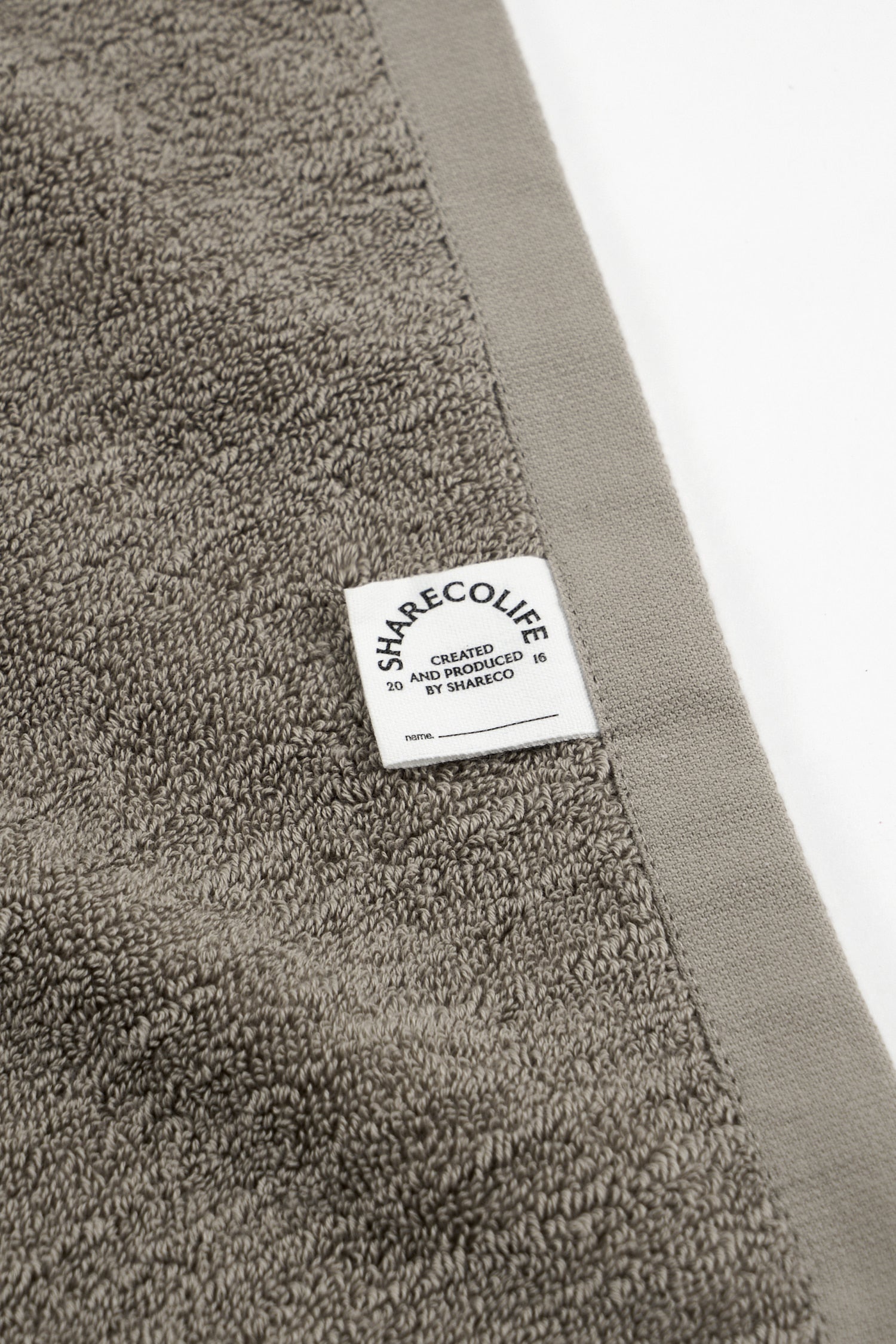 COTTON BATH TOWEL 純棉短浴巾|淺棕