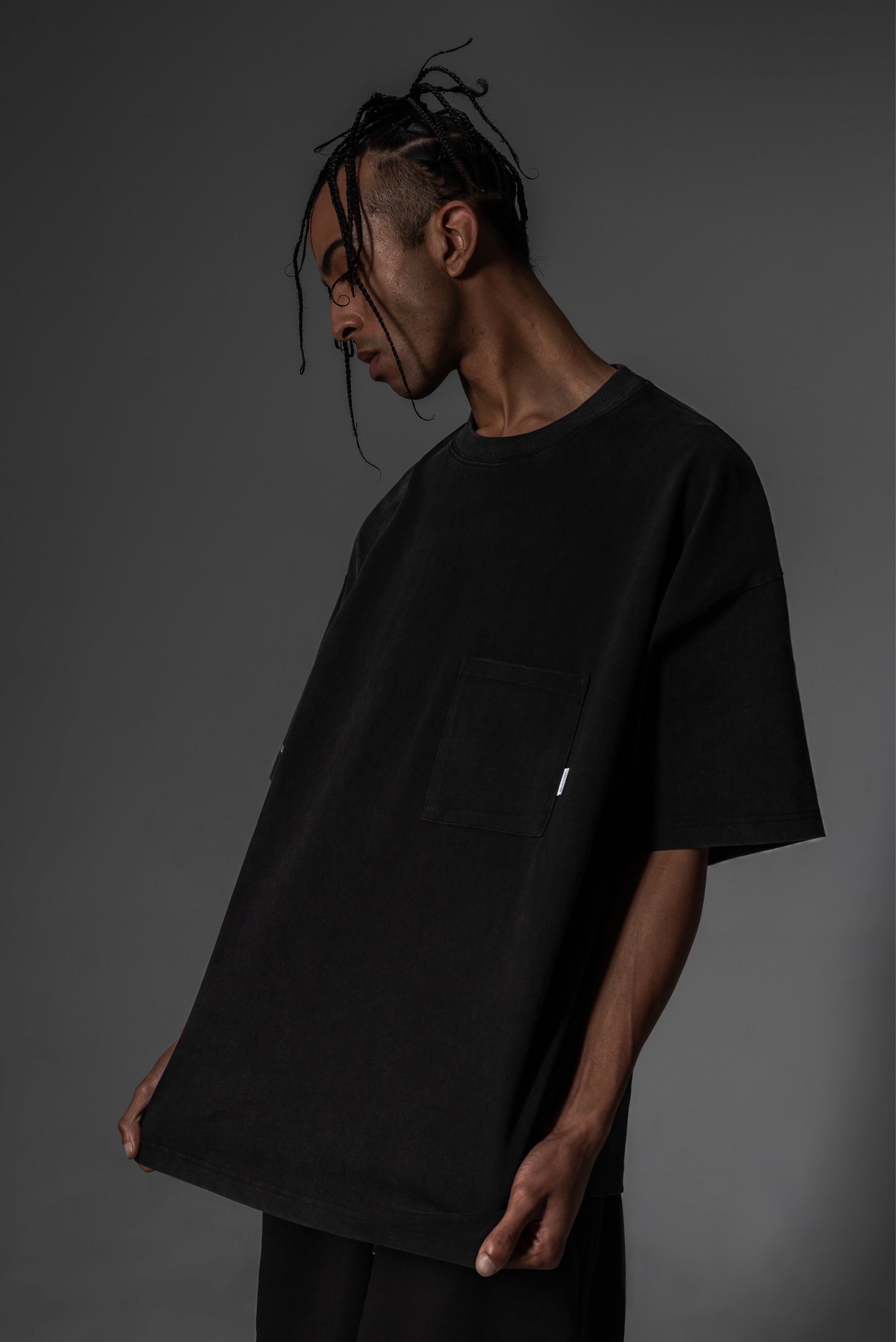 WASHED POCKET TEE 水洗口袋短 TEE - SHARECO DESIGN