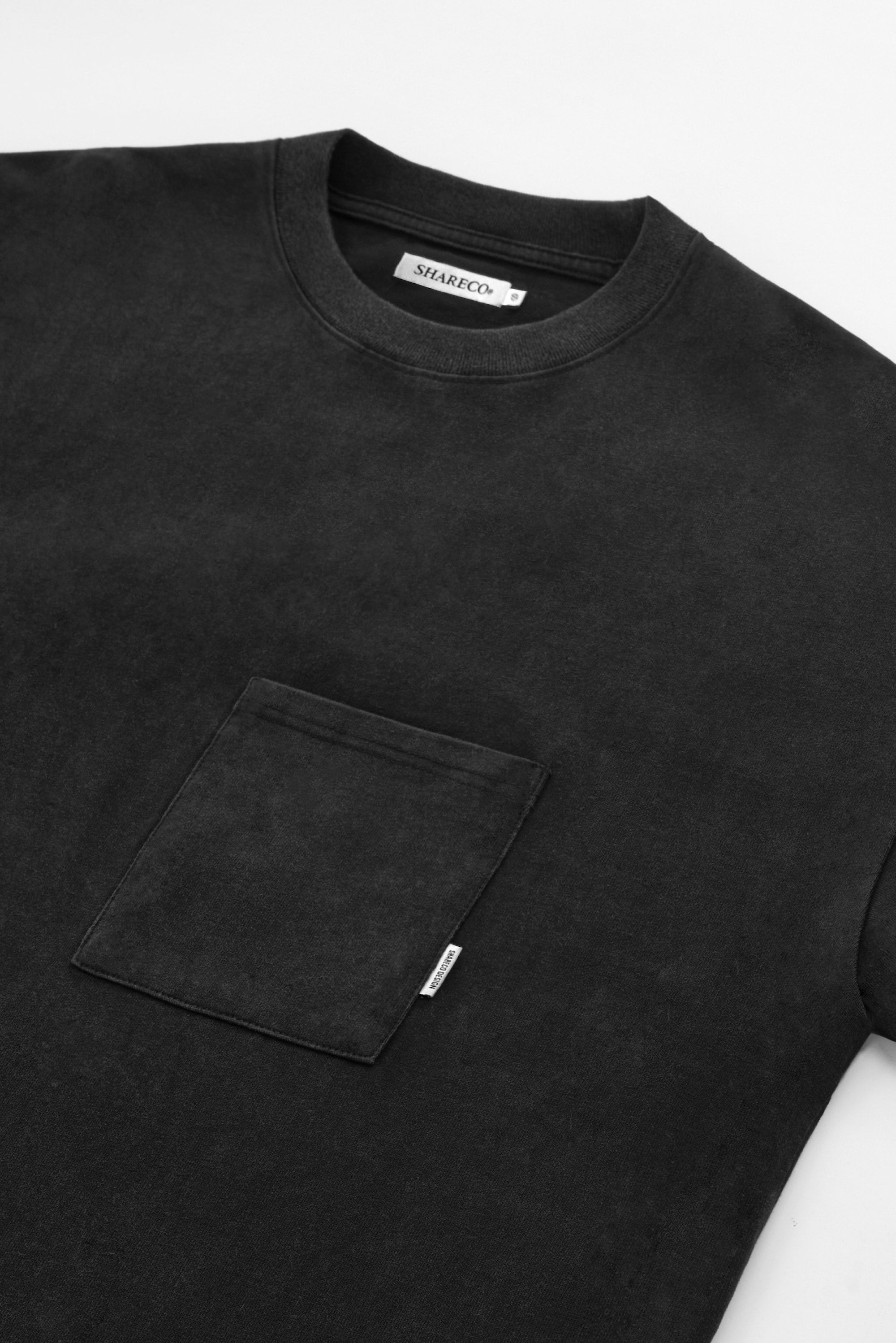 WASHED POCKET TEE 水洗口袋短 TEE - SHARECO DESIGN