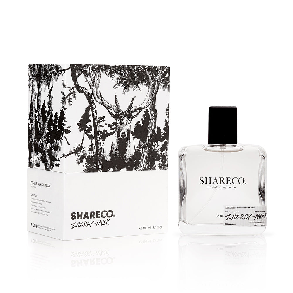 香水 SHARECO ZNZRGY MUSK 能量麝香香水ENERGY-MUSK｜100ML | SHARECO DESIGN